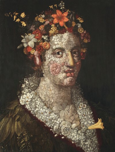 Flora by Giuseppe Arcimboldo